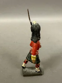 Original Lineol figur fra 30/40 erne, Skotsk soldat