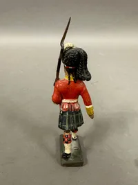 Original Lineol figur fra 30/40 erne, Skotsk soldat