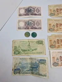 Samling original Argentinsk valuta