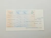 Samling originale rejsechecks