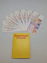 Samling originale rejsechecks