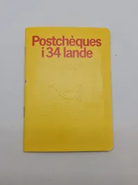 Samling originale rejsechecks