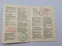 Samling originale rejsechecks