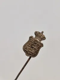 Original dansk national pin fra perioden omkring ww2