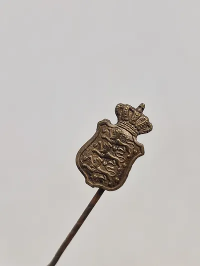Original dansk national pin fra perioden omkring ww2