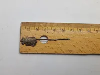 Original dansk national pin fra perioden omkring ww2