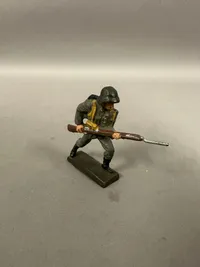 Original Lineol figur fra 30/40 erne, Tysk soldat