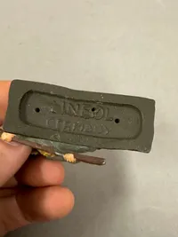 Original Lineol figur fra 30/40 erne, Tysk soldat