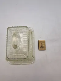 Glas osteklokke