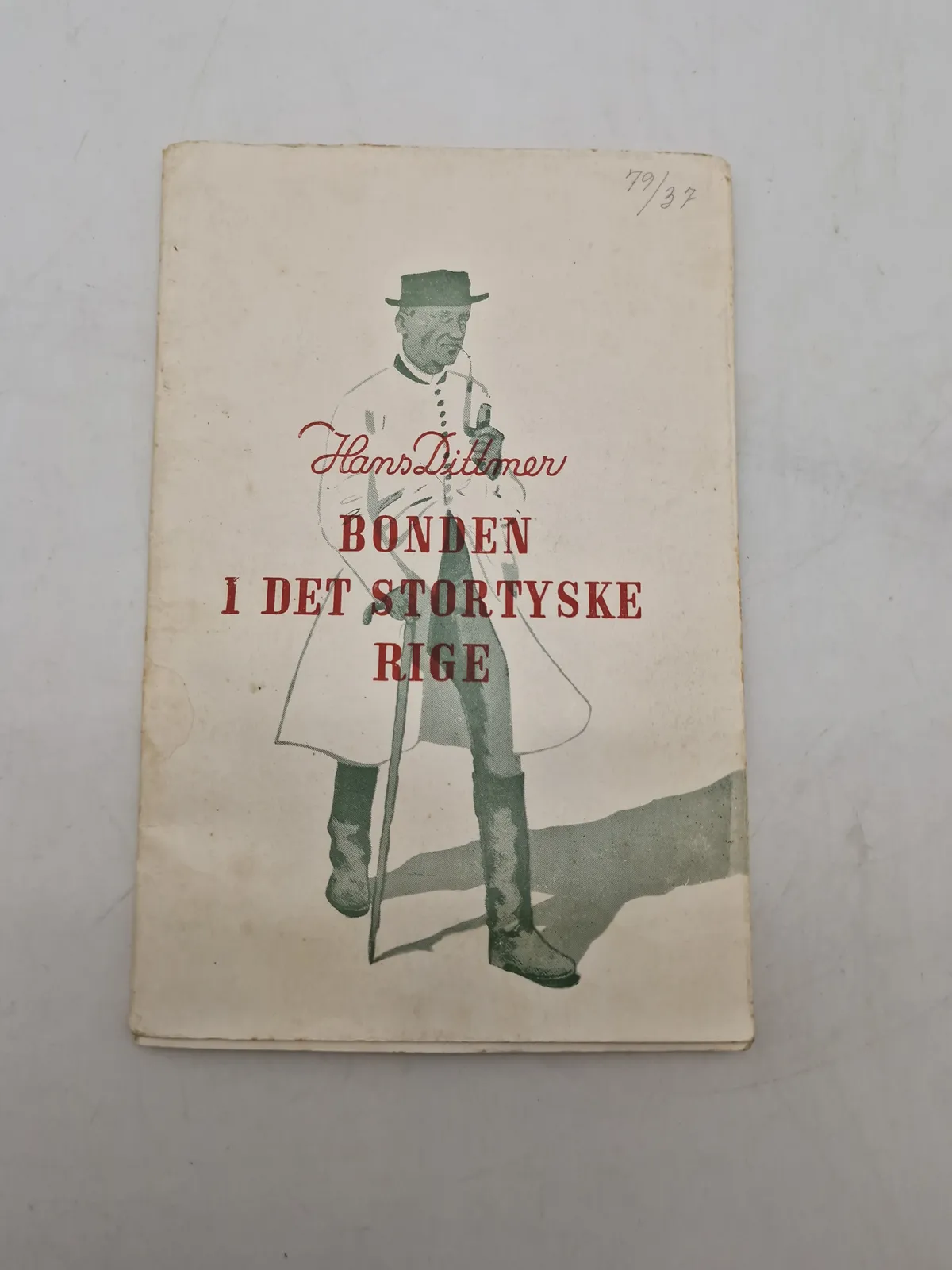 Originalt DNSAP hæfte - ww2