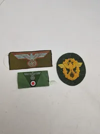 Samling diverse tysk ww2 - efterkrigs