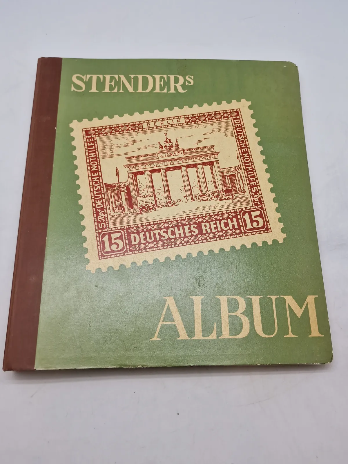 Originalt album med tyske frimærker