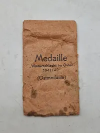Original tildelingspose til winterschlacht im osten 1941/42
