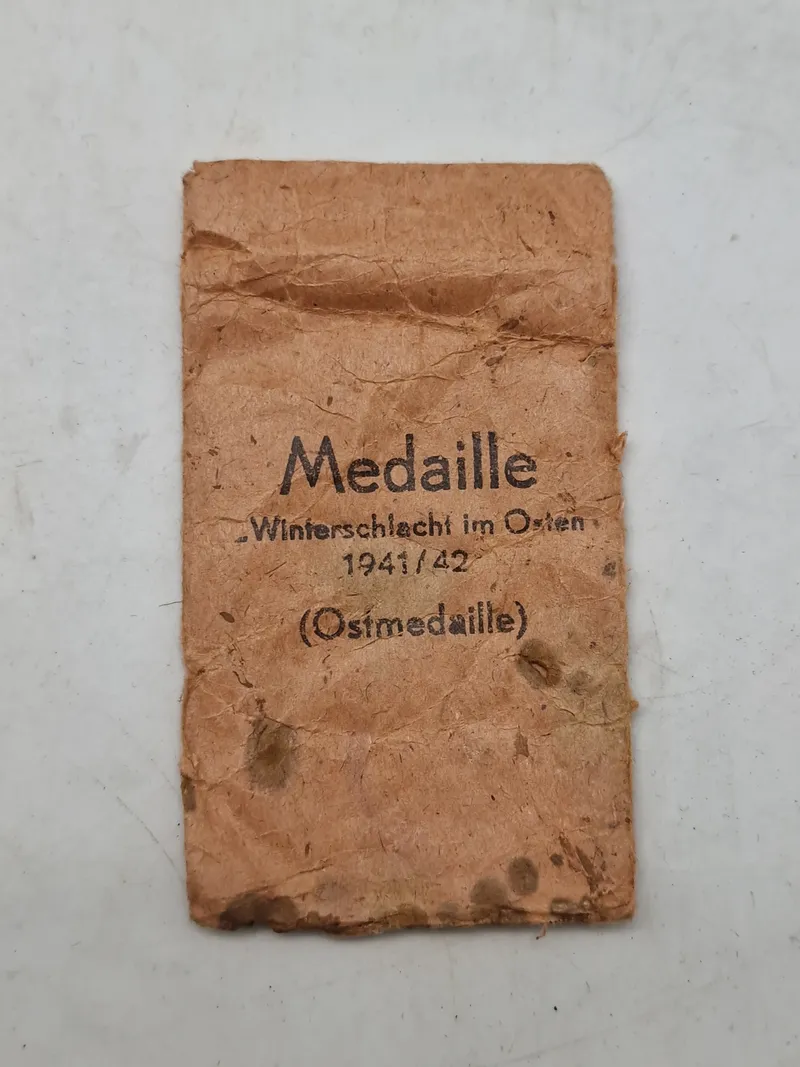Original tildelingspose til winterschlacht im osten 1941/42