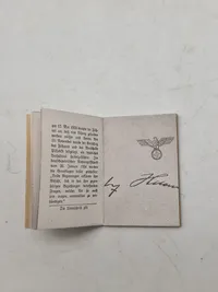 Originalt WHW hæfte - ww2