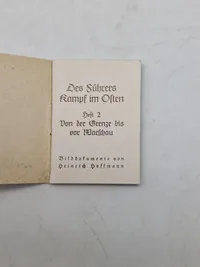 Originalt WHW hæfte - ww2