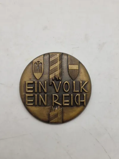 Originalt “Ein Volk Ein Reich” badge