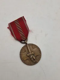 Original WW2 German/ Romanian Issue Crusade Against Communism Medal