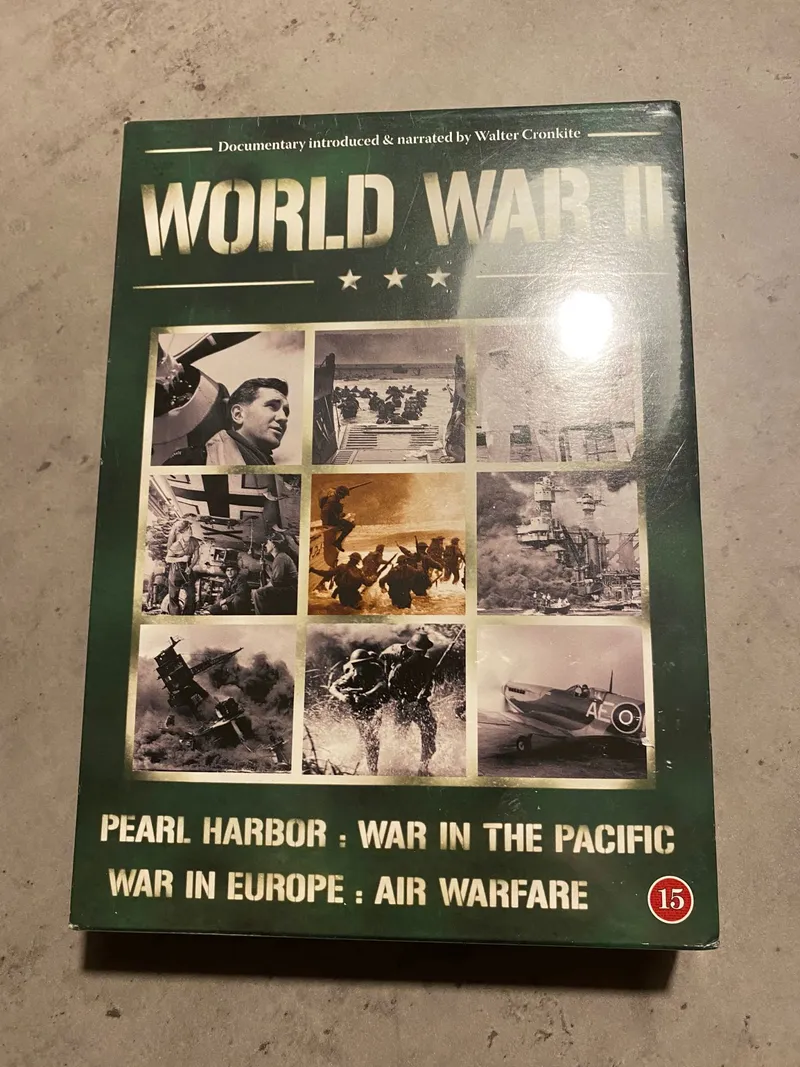 Uåbnet dvd boks - World War Two