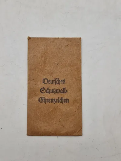 Original tildelingpose Deutsches
Schuhwall
Ehrenzeichen