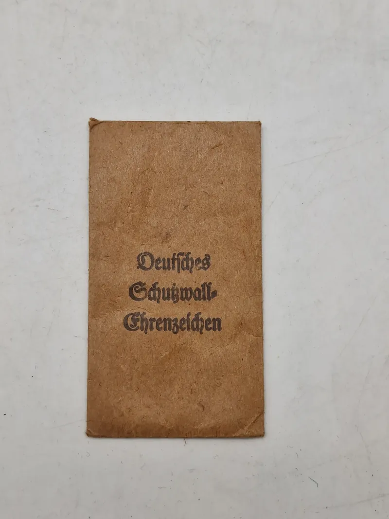 Original tildelingpose Deutsches
Schuhwall
Ehrenzeichen