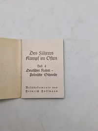 Originalt WHW hæfte - ww2