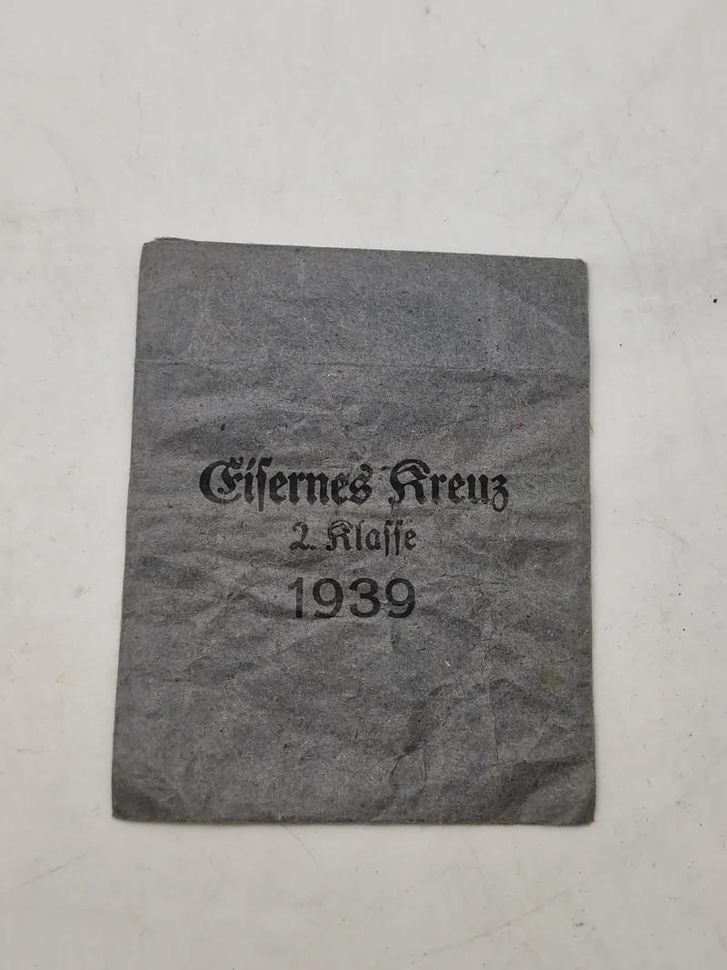 Original tildelingspose eisernes kreuz 2. klasse