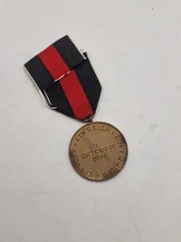 Original The Sudetenland Medal -ww2
