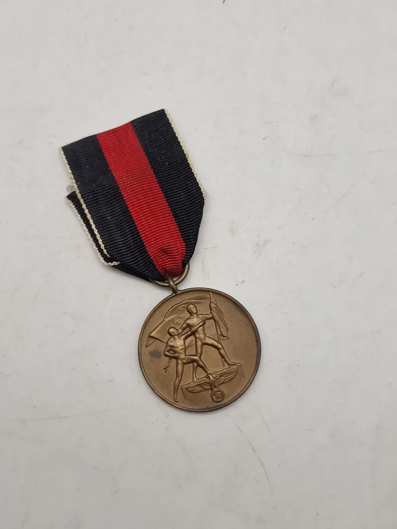 Original The Sudetenland Medal -ww2