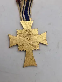 Originalt Mutterkreuz 1.kl (Gold)