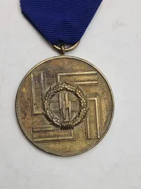 Waffen-SS Treue Dienst medalje - Efterkrigs