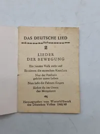 Originalt WHW hæfte - ww2