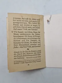 Originalt WHW hæfte - ww2