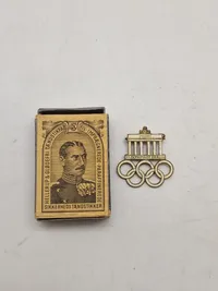 Originalt tysk olympiade badge fra 1936