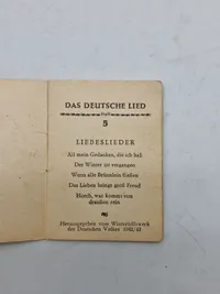 Originalt WHW  hæfte - ww2