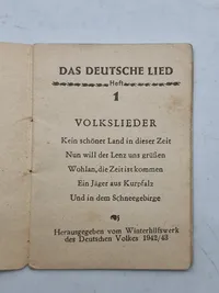 Originalt WHW hæfte - ww2