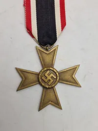 Originalt WW2 Third Reich Kriegsverdienstkreuz 2.Klasse ohne Schwerter - Hersteller "14" (L.Christian Lauer, Nürnberg)