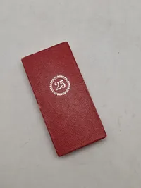 Original medalje “Für Treue Dienst” 25 år med æske