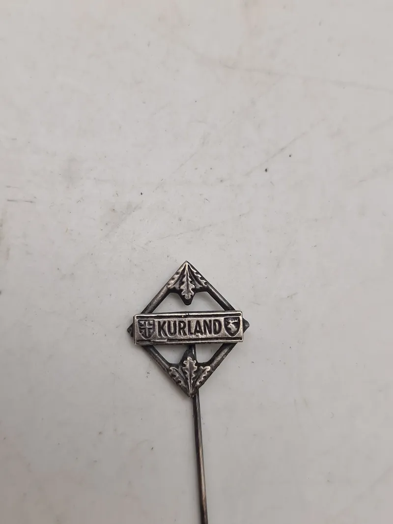 Original tysk veteranpin fra Kurland veteran