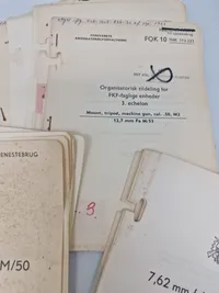 Samling instruktionshæfter fra den danske hær