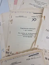 Samling instruktionshæfter fra den danske hær