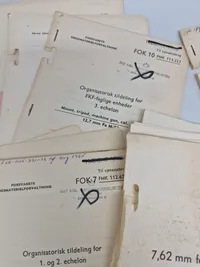 Samling instruktionshæfter fra den danske hær