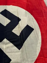 Originalt kolossalt tysk flag WW2 232 X 236 cm
