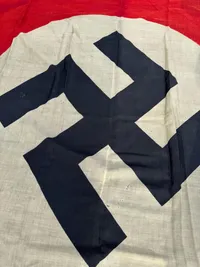 Originalt kolossalt tysk flag WW2 232 X 236 cm