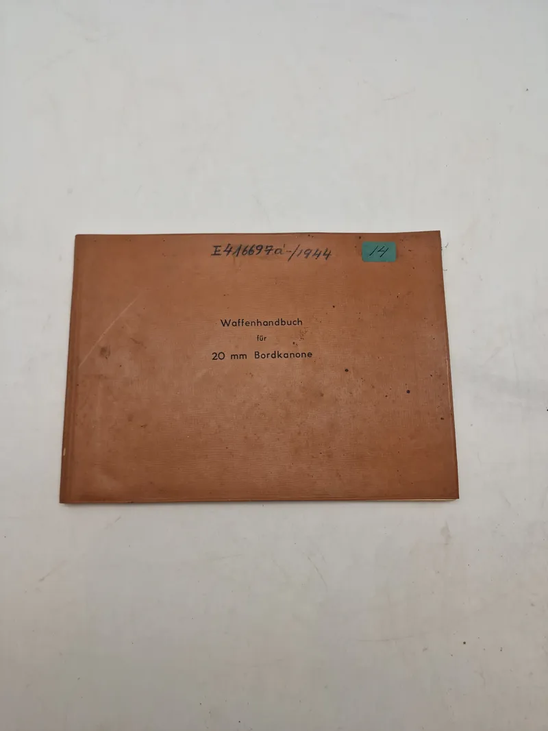 Waffenhandbuch für 20 mm Bordkanone