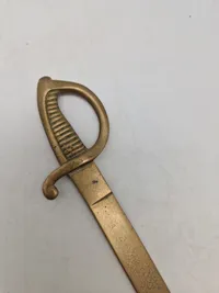 Miniature livgarder sabel papirkniv
