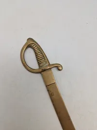 Miniature livgarder sabel papirkniv