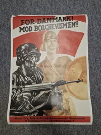 ww2 plakat - genoptryk