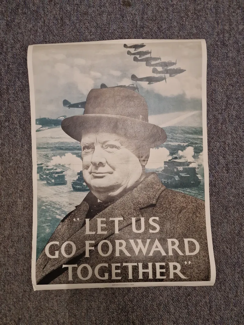 ww2 plakat - genoptryk
