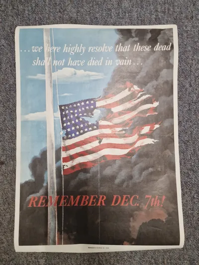 ww2 plakat - genoptryk
